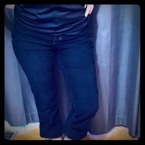 Navy Capri pants